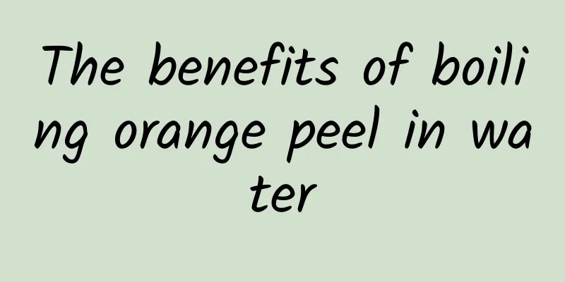 The benefits of boiling orange peel in water