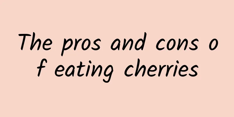 The pros and cons of eating cherries