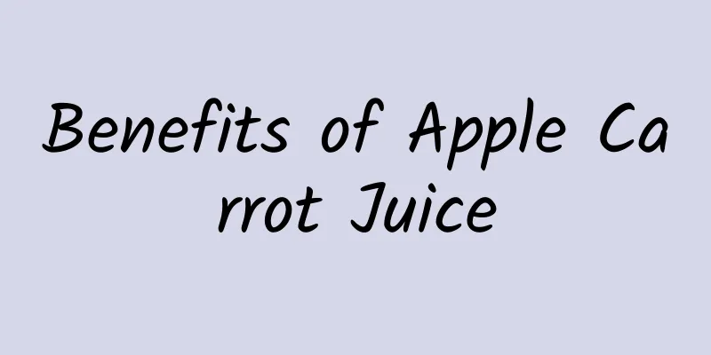 Benefits of Apple Carrot Juice