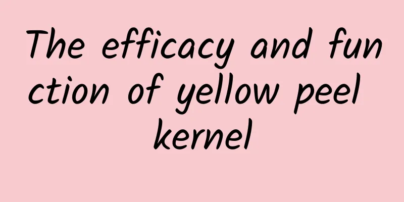 The efficacy and function of yellow peel kernel