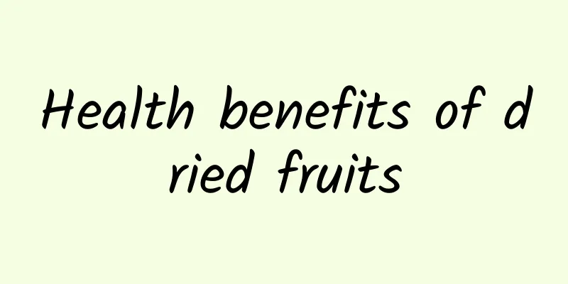 Health benefits of dried fruits