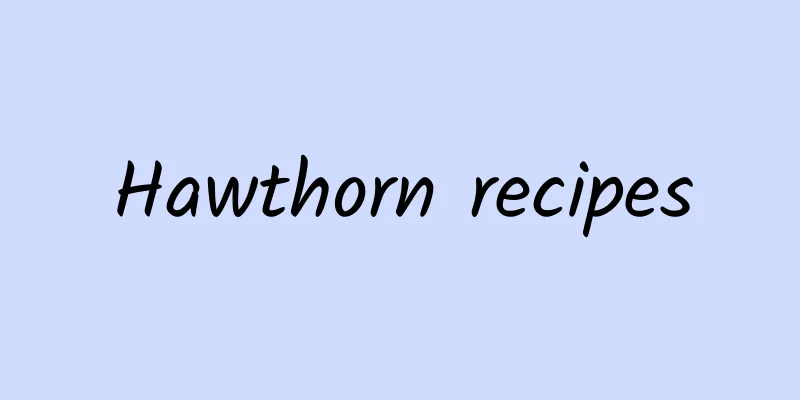 Hawthorn recipes