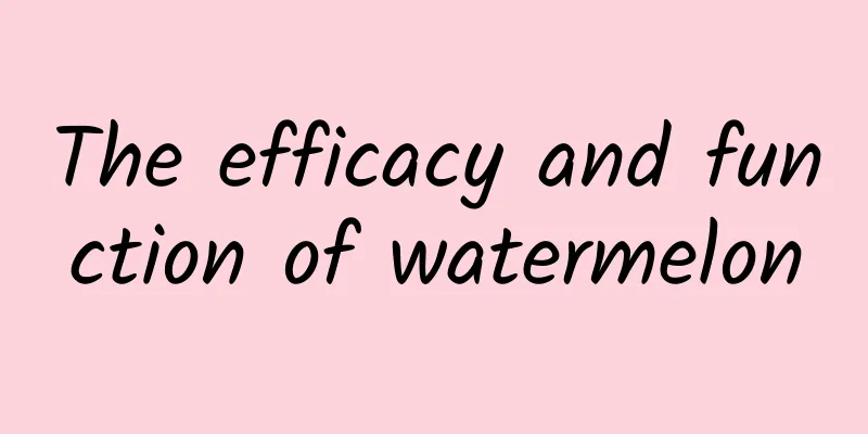 The efficacy and function of watermelon