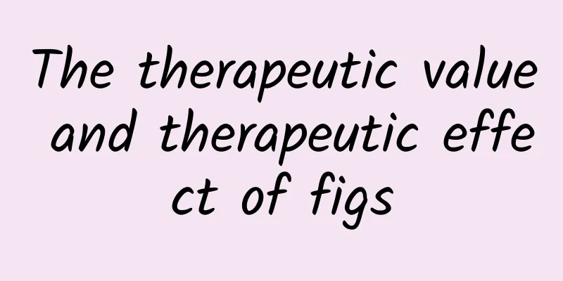 The therapeutic value and therapeutic effect of figs