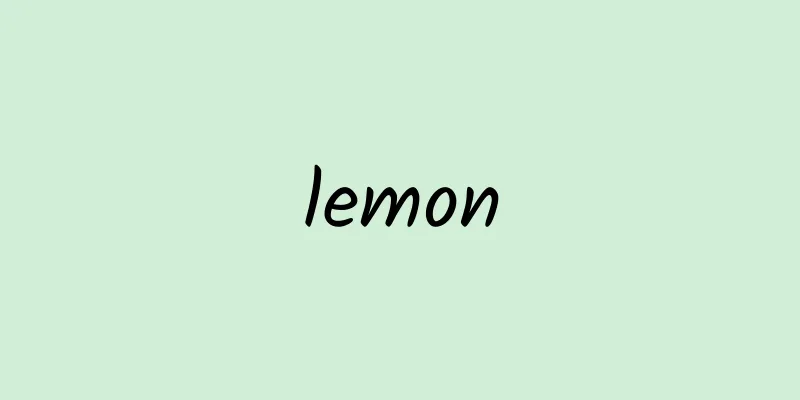 lemon