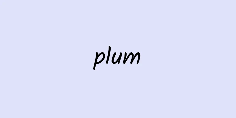 plum