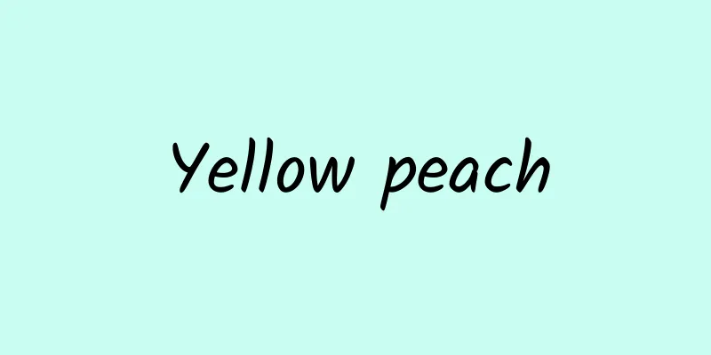 Yellow peach