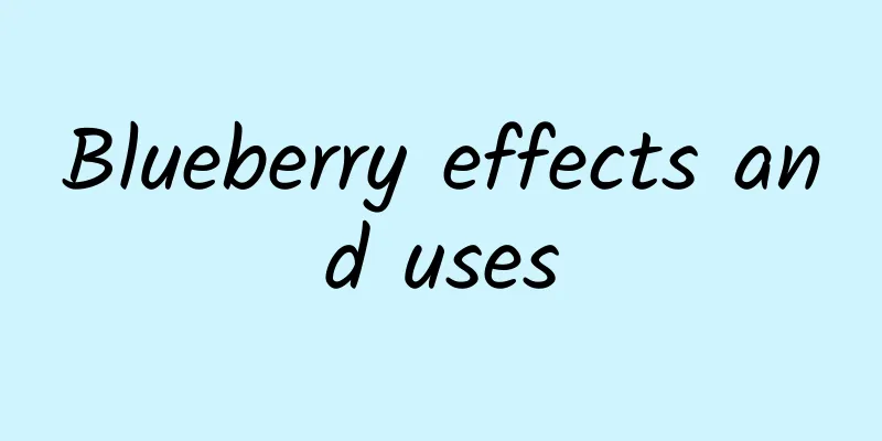 Blueberry effects and uses