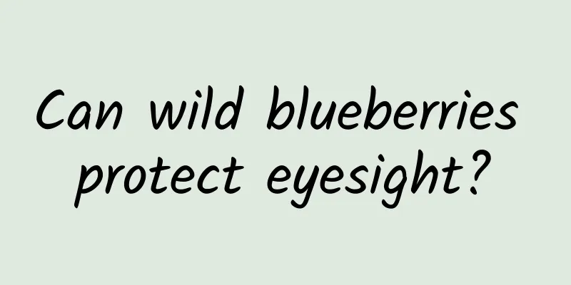 Can wild blueberries protect eyesight?