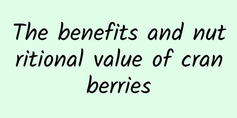 The benefits and nutritional value of cranberries