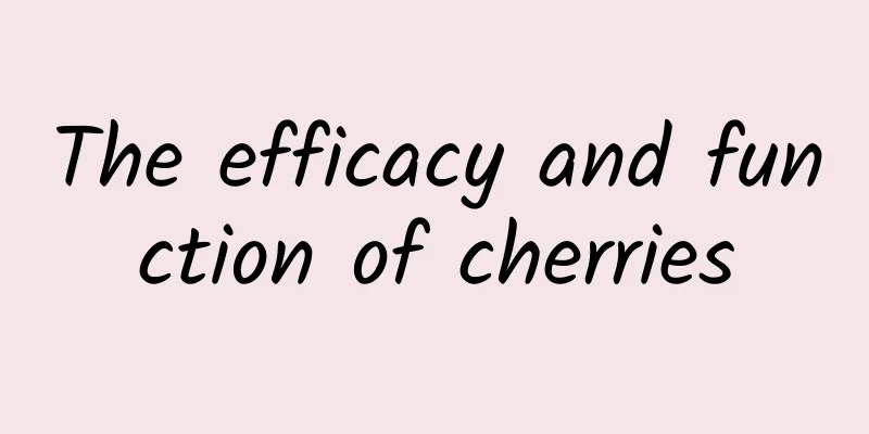 The efficacy and function of cherries