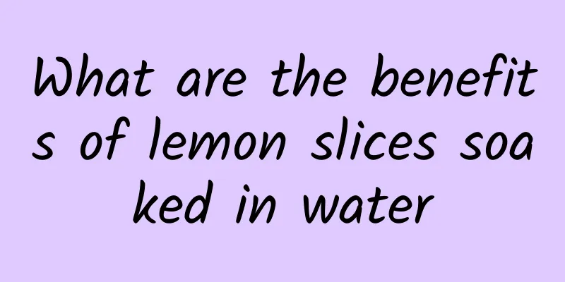 What are the benefits of lemon slices soaked in water