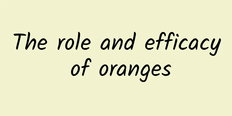 The role and efficacy of oranges