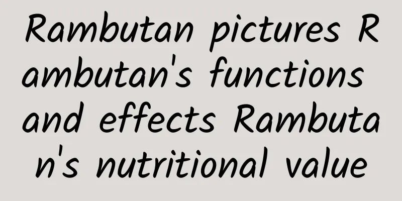 Rambutan pictures Rambutan's functions and effects Rambutan's nutritional value