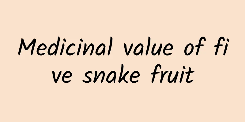 Medicinal value of five snake fruit