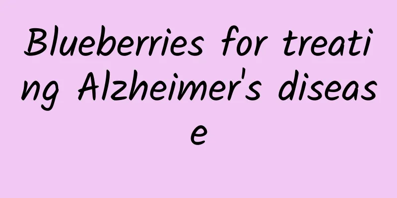 Blueberries for treating Alzheimer's disease