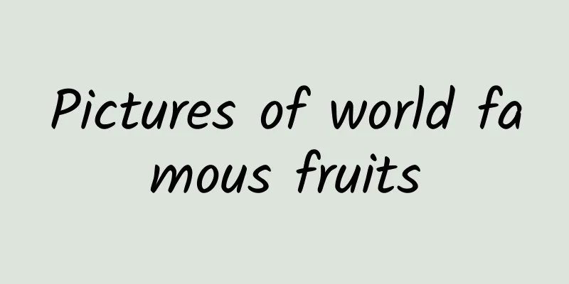 Pictures of world famous fruits