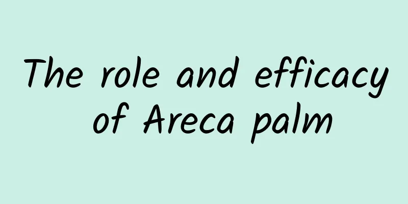 The role and efficacy of Areca palm