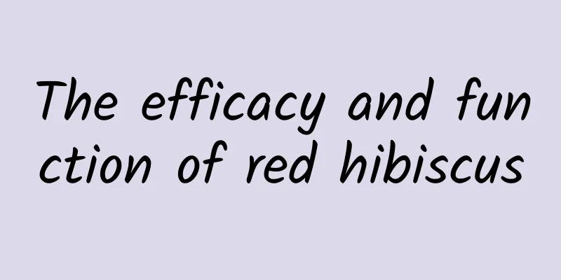 The efficacy and function of red hibiscus