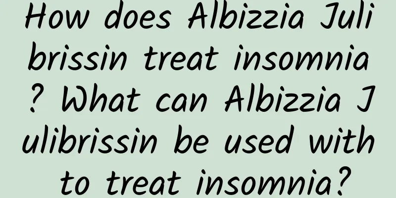 How does Albizzia Julibrissin treat insomnia? What can Albizzia Julibrissin be used with to treat insomnia?