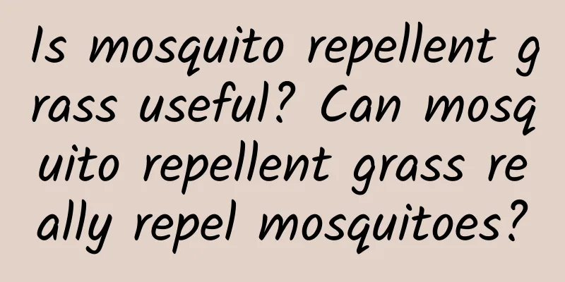 Is mosquito repellent grass useful? Can mosquito repellent grass really repel mosquitoes?