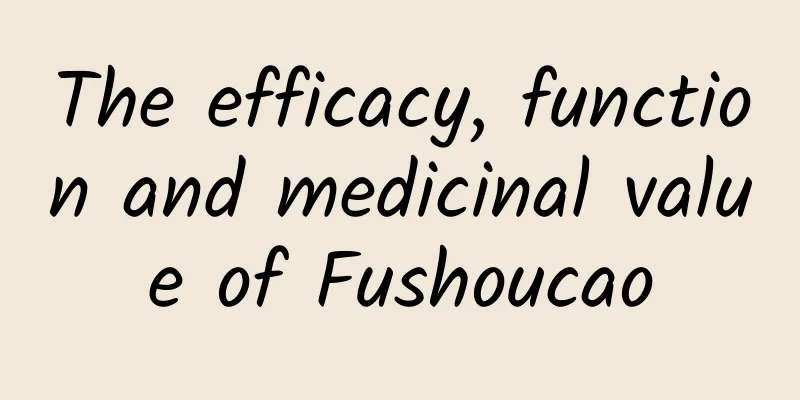 The efficacy, function and medicinal value of Fushoucao