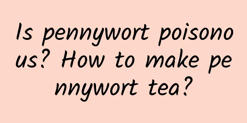 Is pennywort poisonous? How to make pennywort tea?