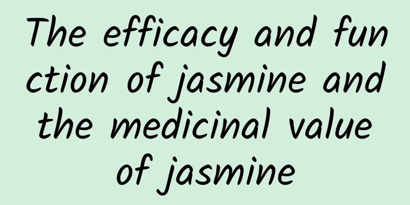 The efficacy and function of jasmine and the medicinal value of jasmine