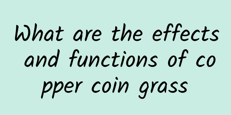 What are the effects and functions of copper coin grass