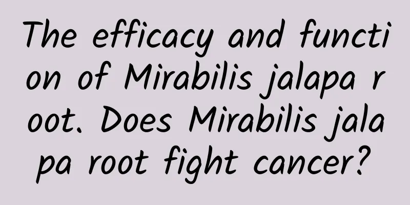 The efficacy and function of Mirabilis jalapa root. Does Mirabilis jalapa root fight cancer?