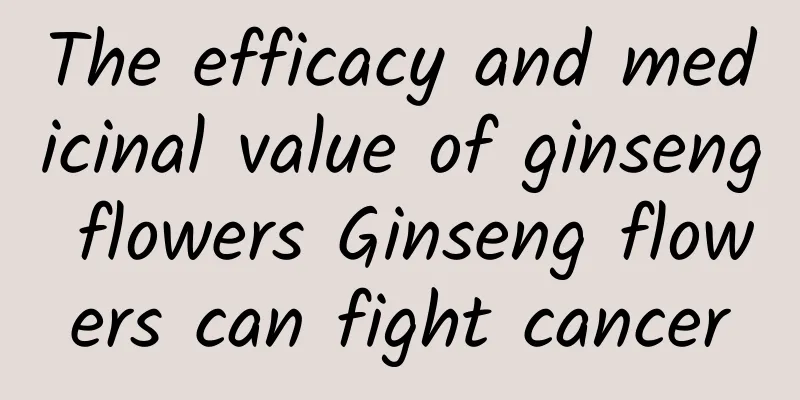 The efficacy and medicinal value of ginseng flowers Ginseng flowers can fight cancer