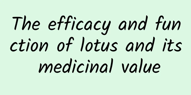 The efficacy and function of lotus and its medicinal value