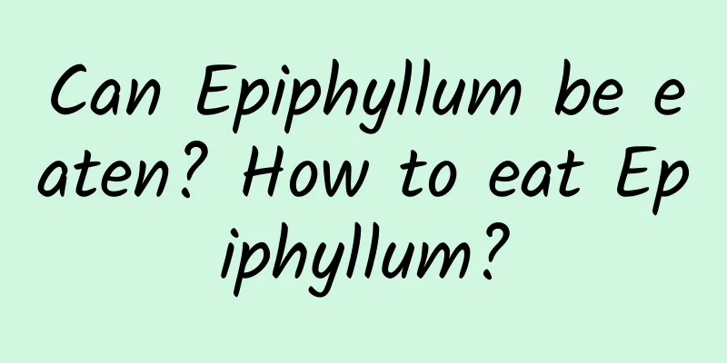 Can Epiphyllum be eaten? How to eat Epiphyllum?