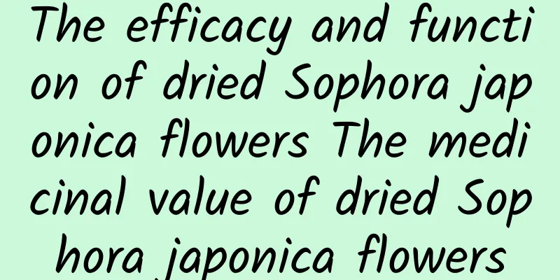 The efficacy and function of dried Sophora japonica flowers The medicinal value of dried Sophora japonica flowers