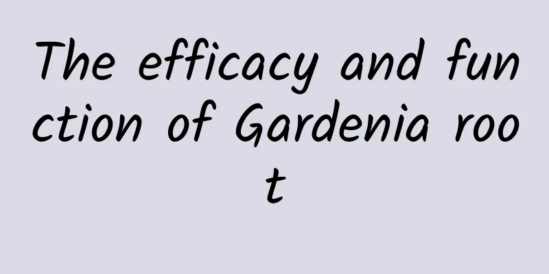 The efficacy and function of Gardenia root