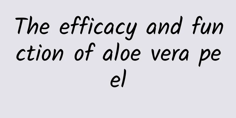 The efficacy and function of aloe vera peel