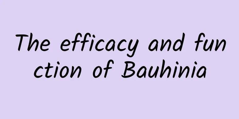 The efficacy and function of Bauhinia