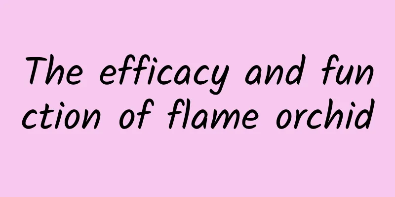 The efficacy and function of flame orchid