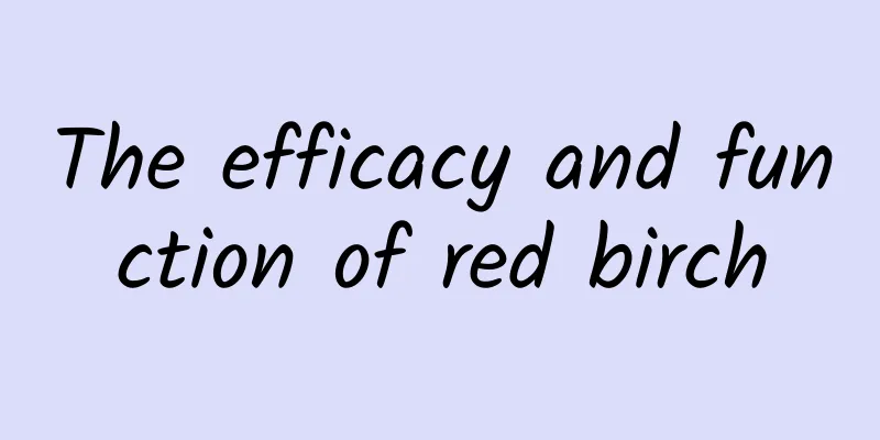 The efficacy and function of red birch