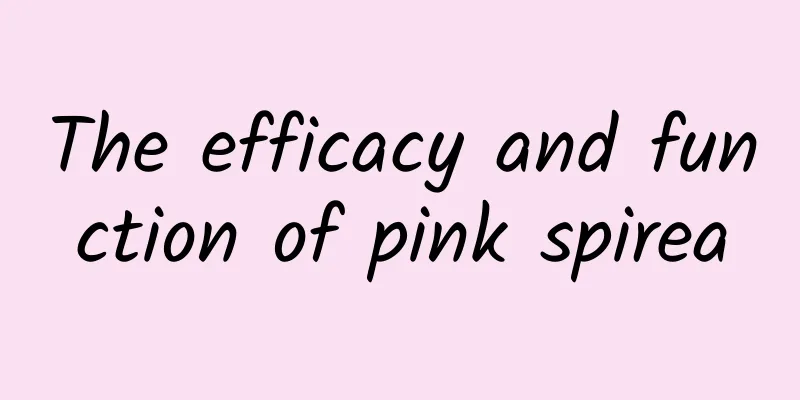 The efficacy and function of pink spirea