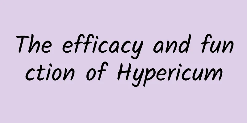 The efficacy and function of Hypericum