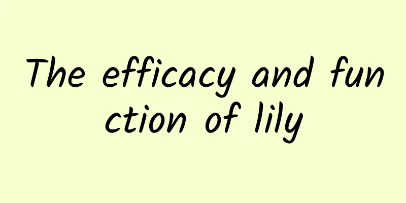 The efficacy and function of lily