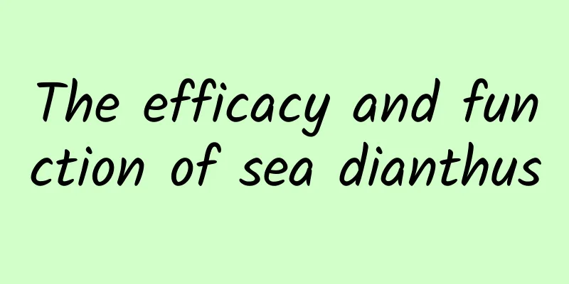 The efficacy and function of sea dianthus