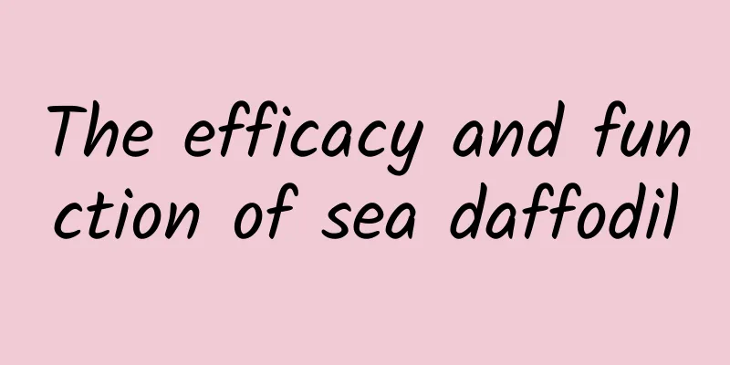 The efficacy and function of sea daffodil