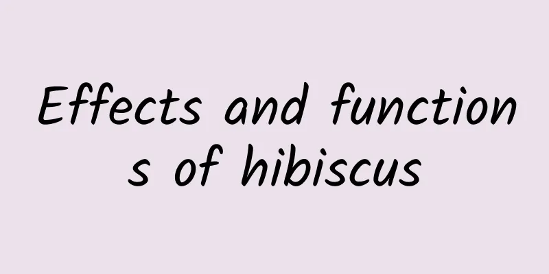 Effects and functions of hibiscus