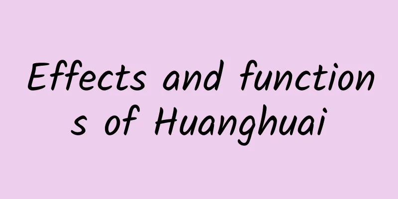 Effects and functions of Huanghuai