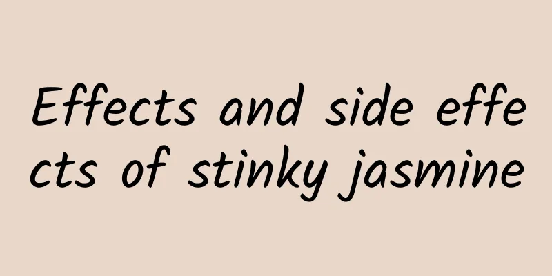 Effects and side effects of stinky jasmine