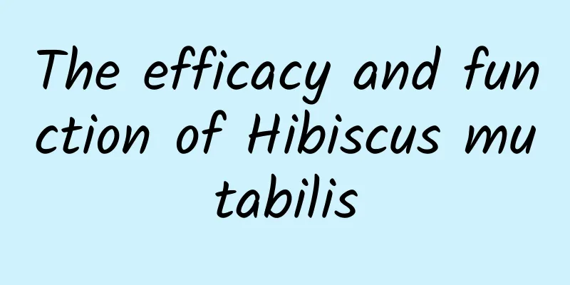 The efficacy and function of Hibiscus mutabilis