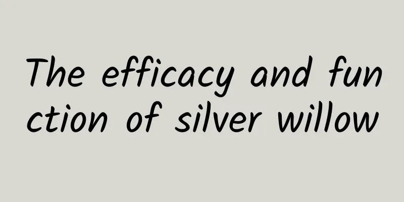 The efficacy and function of silver willow