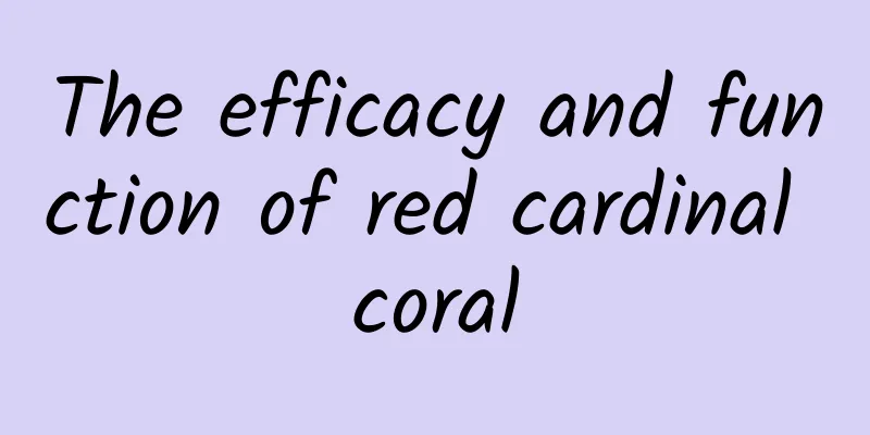 The efficacy and function of red cardinal coral